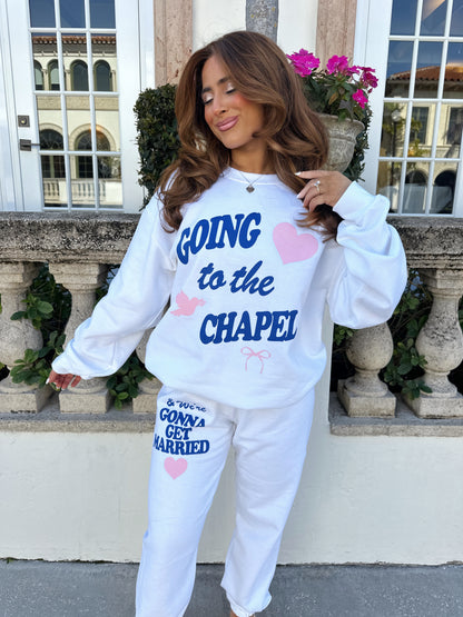 Going To The Chapel Sweatpants Set 💍    pre-order