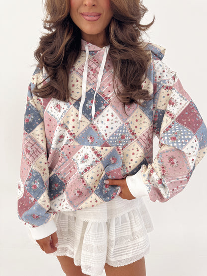 Chosen Vintage Patchwork Hoodie