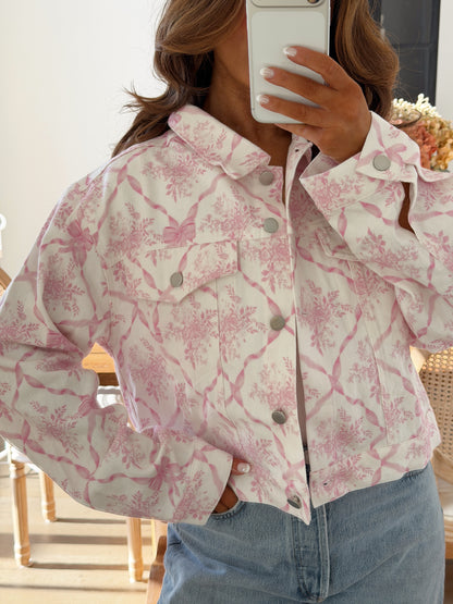 Coquette Toile Bow Jacket