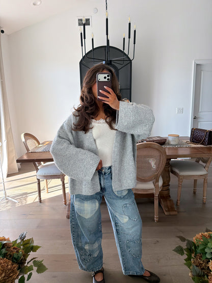 Barrel Jeans Heart Patch