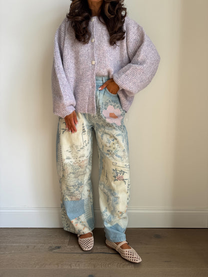 Vintage Patchwork Jeans