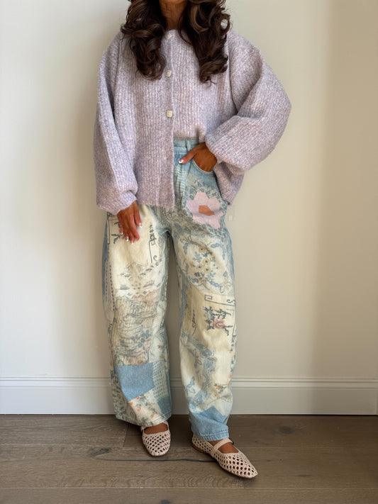 Vintage Patchwork Jeans