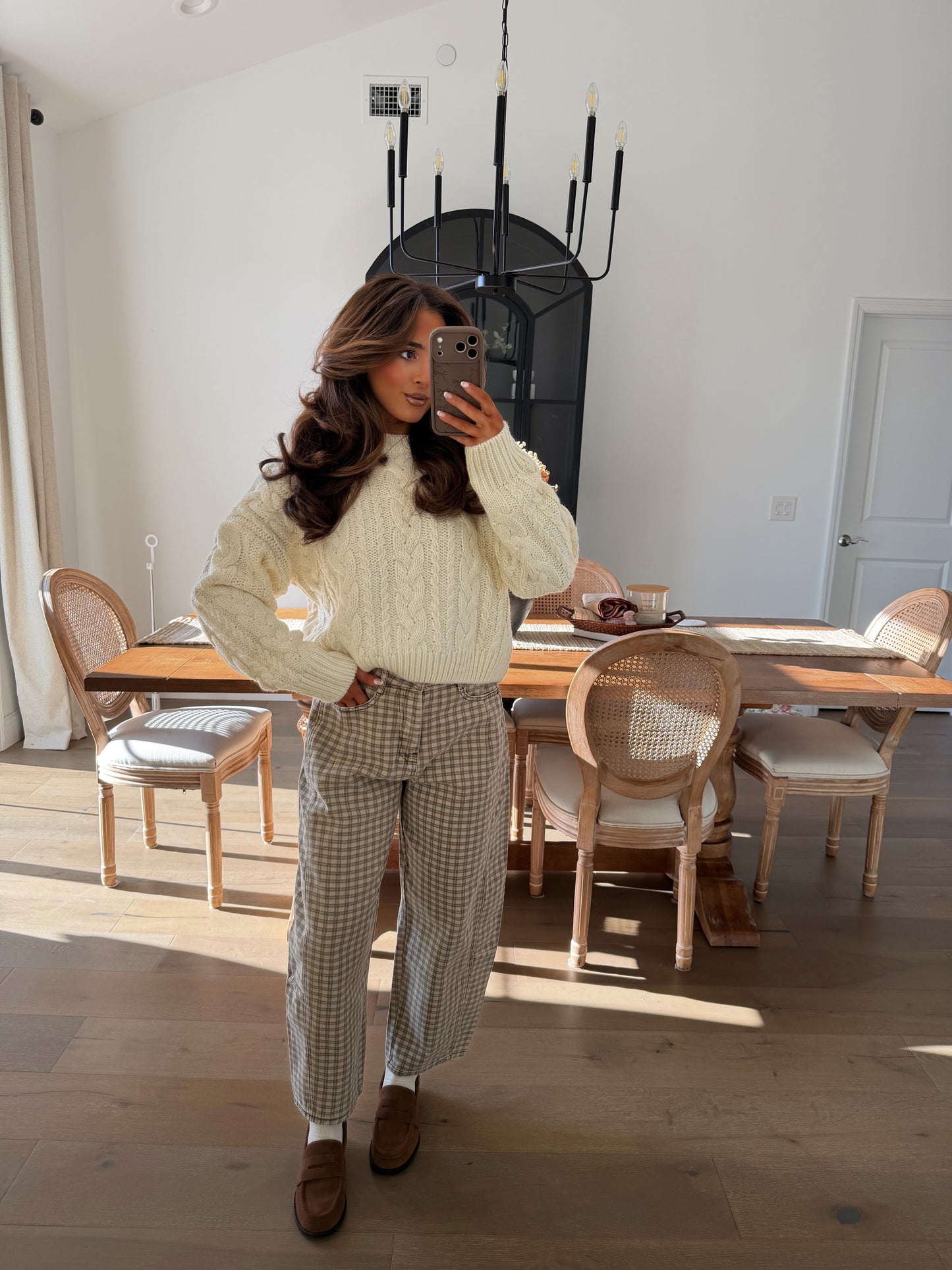 Dorothy Gingham Barrel Jeans PRE ORDER JANUARY 20