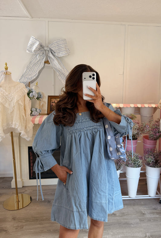 Denim Daydream Mini Dress