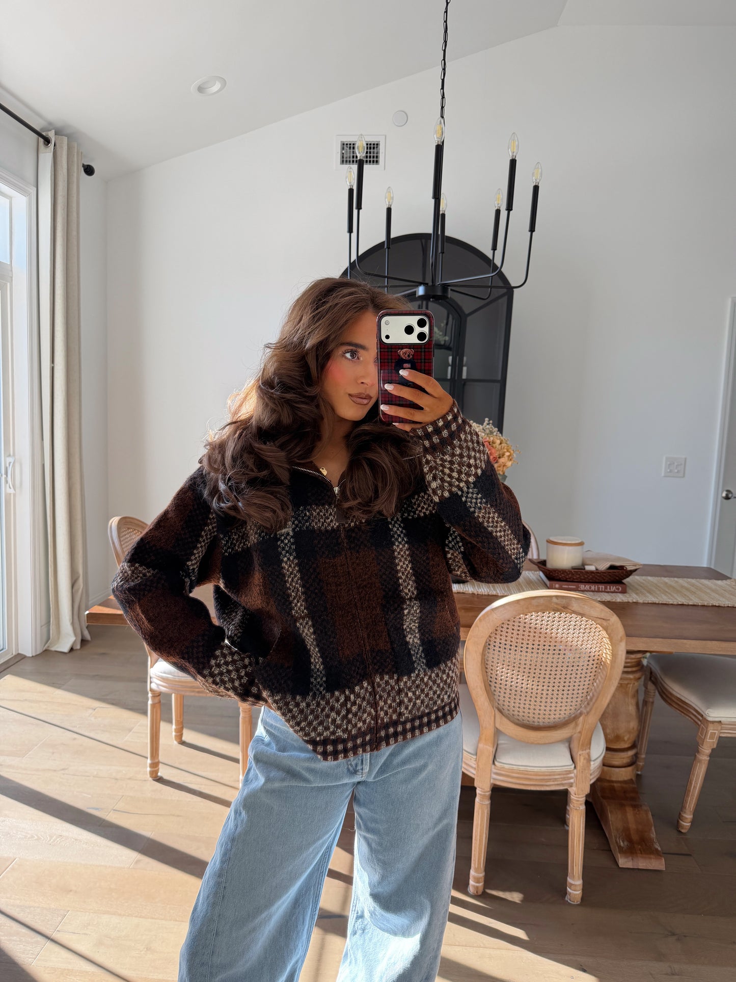 The Ski Lodge Zip Knit Sweater RESTOCK 1-2 week