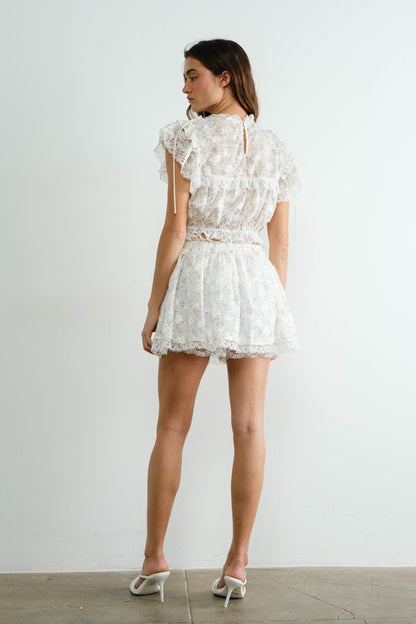 The Cottage Kiss Skort Set