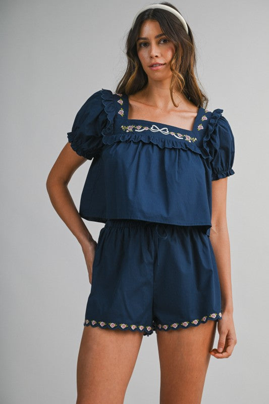 Coquette & Bow (Navy) RESTOCK