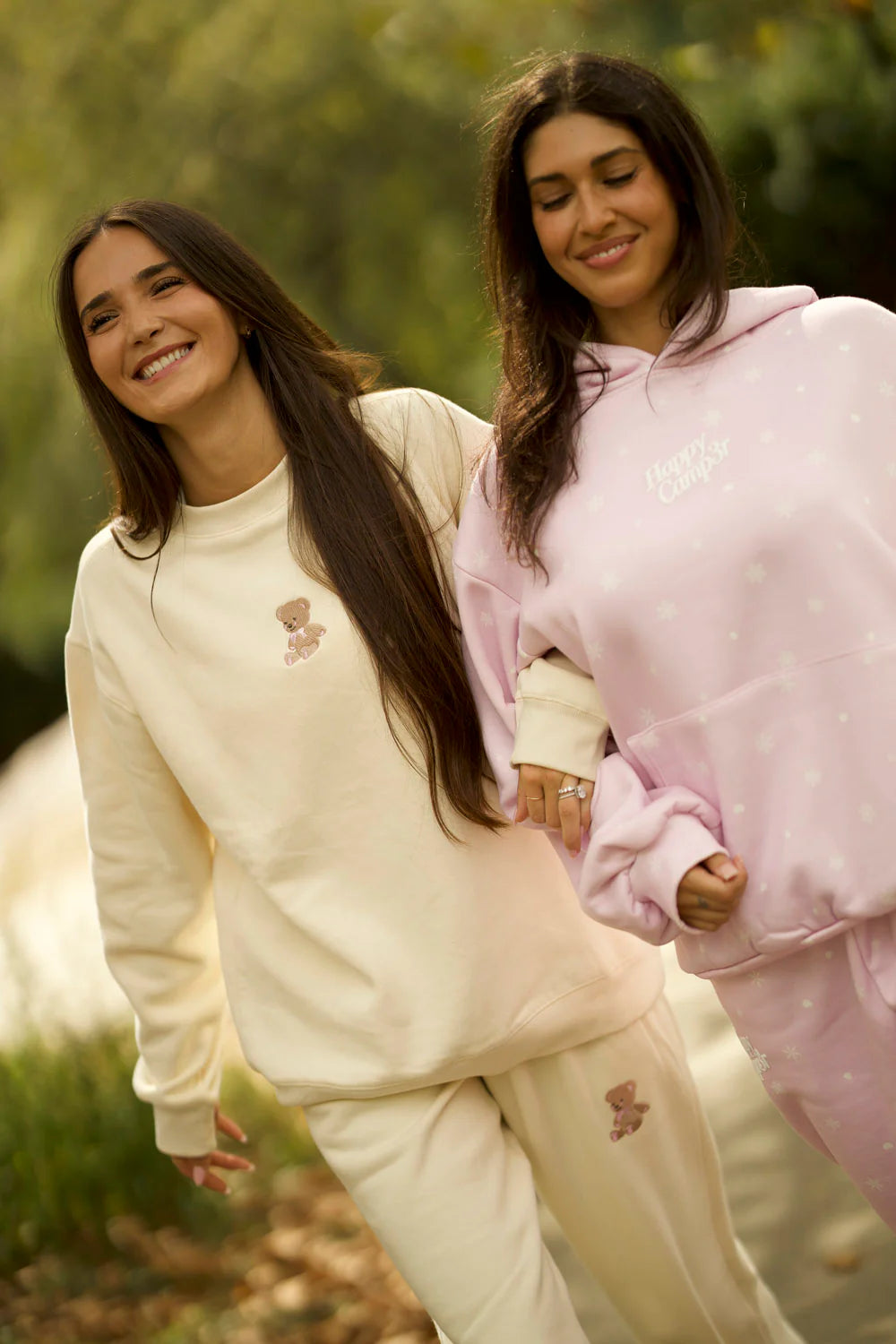 Teddy Beary Cozy Embroidered Sweatshirt