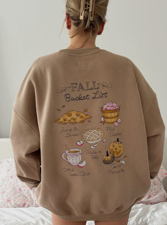 PRE-SALE FALL BUCKET LIST CREWNECK- Sept./Oct. Arrival