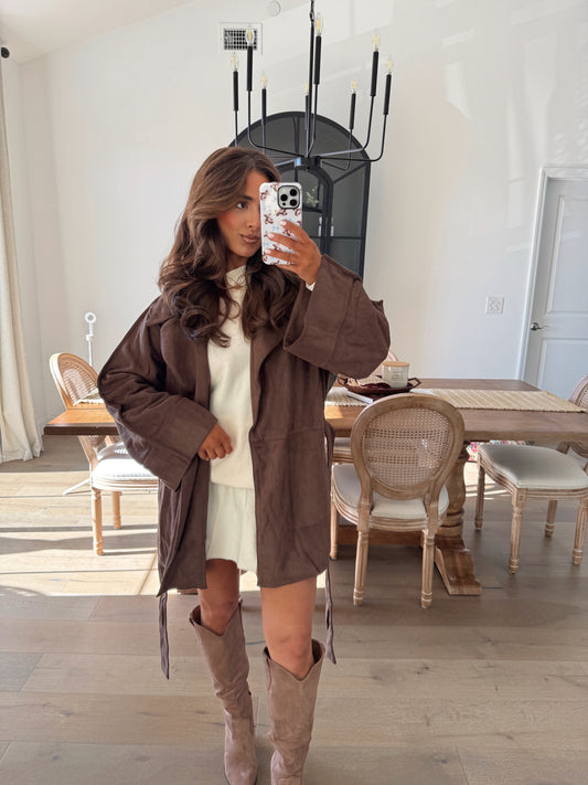 The Maple Lane Suede Jacket