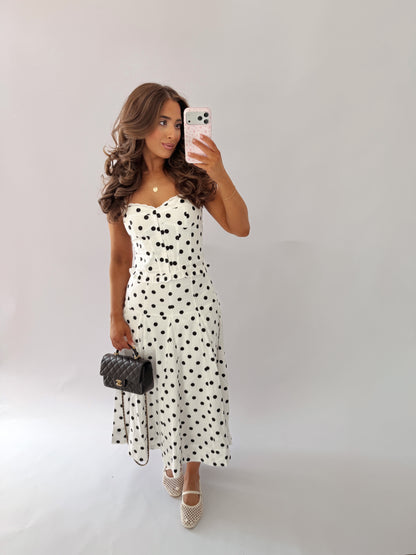 Classique Dot Skirt Set (can’t restock)