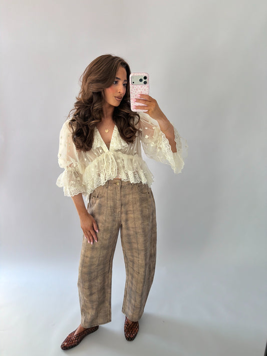 Honey, Honey Barrel Jeans