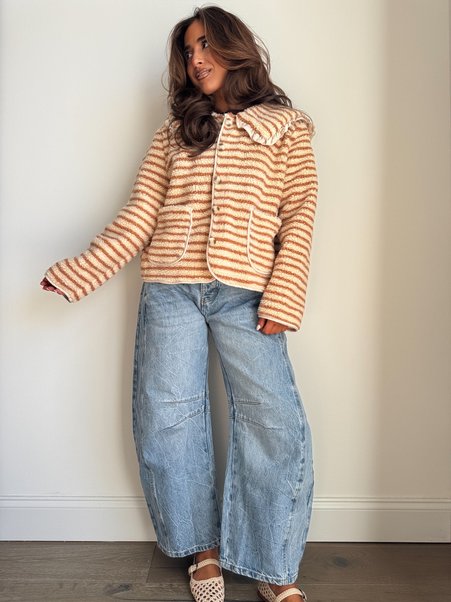 Caramel Apple Sherpa Jacket