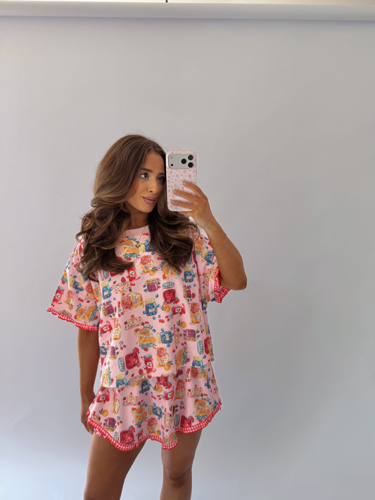 Berries & Bunch Jam Skort Set