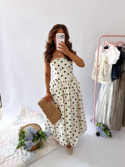 Ivory Tide Maxi Dress