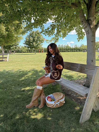 Warm Hugs Beary Darling Cardigan Custom Design