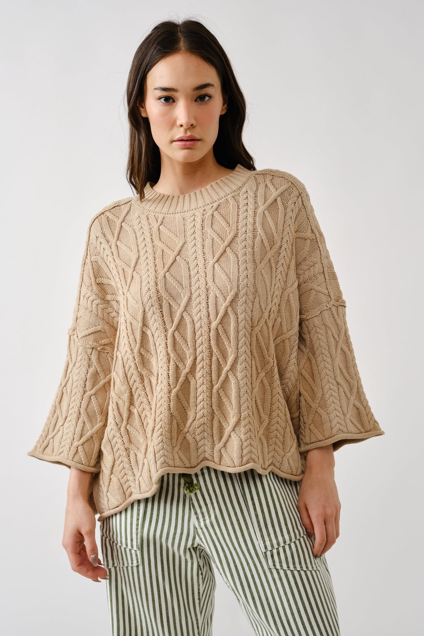 Pumpkin Spice Chunky Sweater Pullover