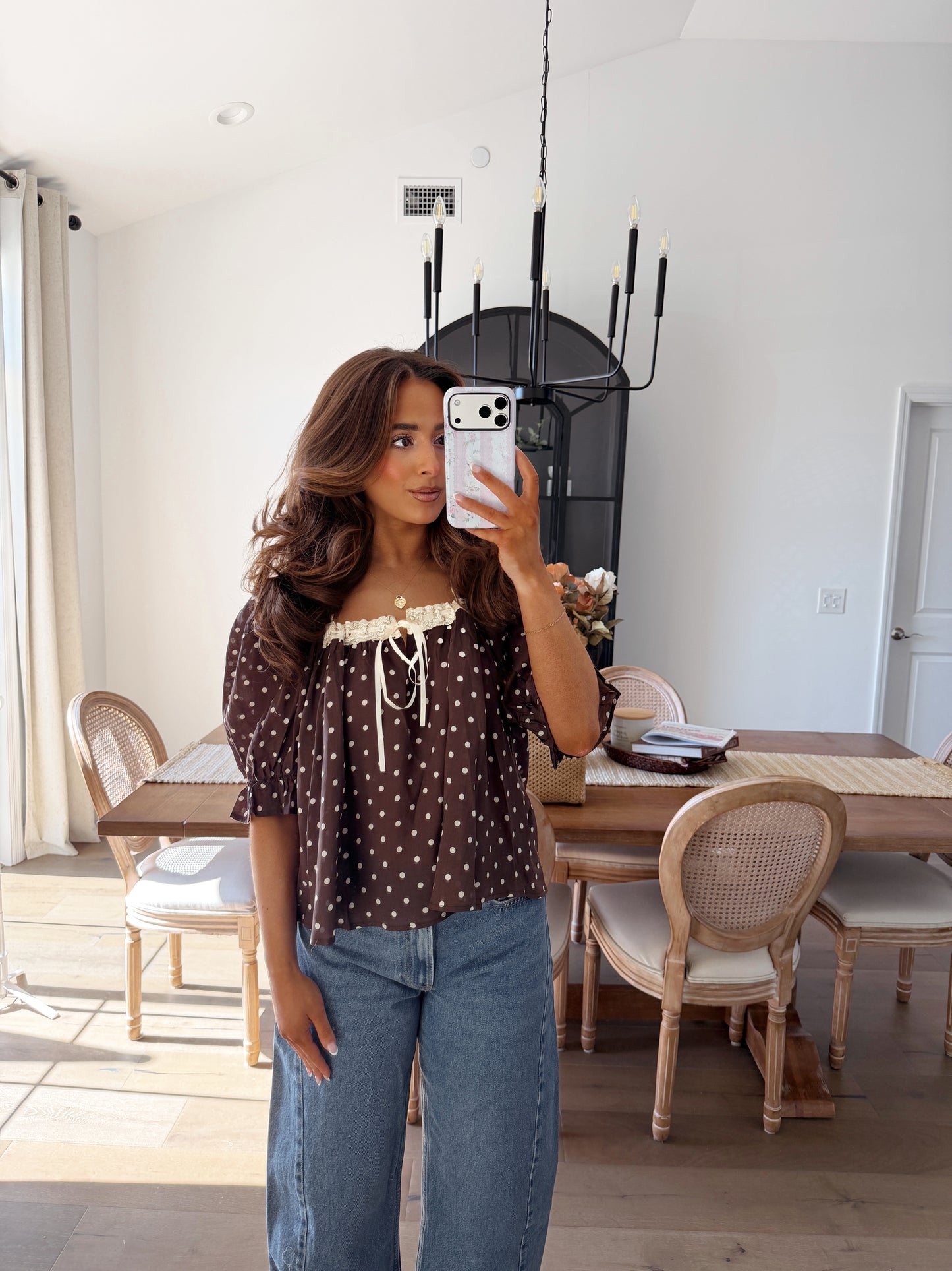 Mocha Dot Top RESTOCK