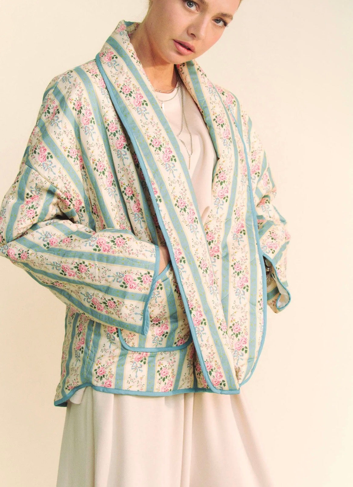 Seaside Bliss Quilted Jacket