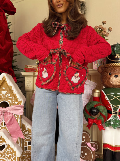 Dear Santa, Darling Jacket - Red