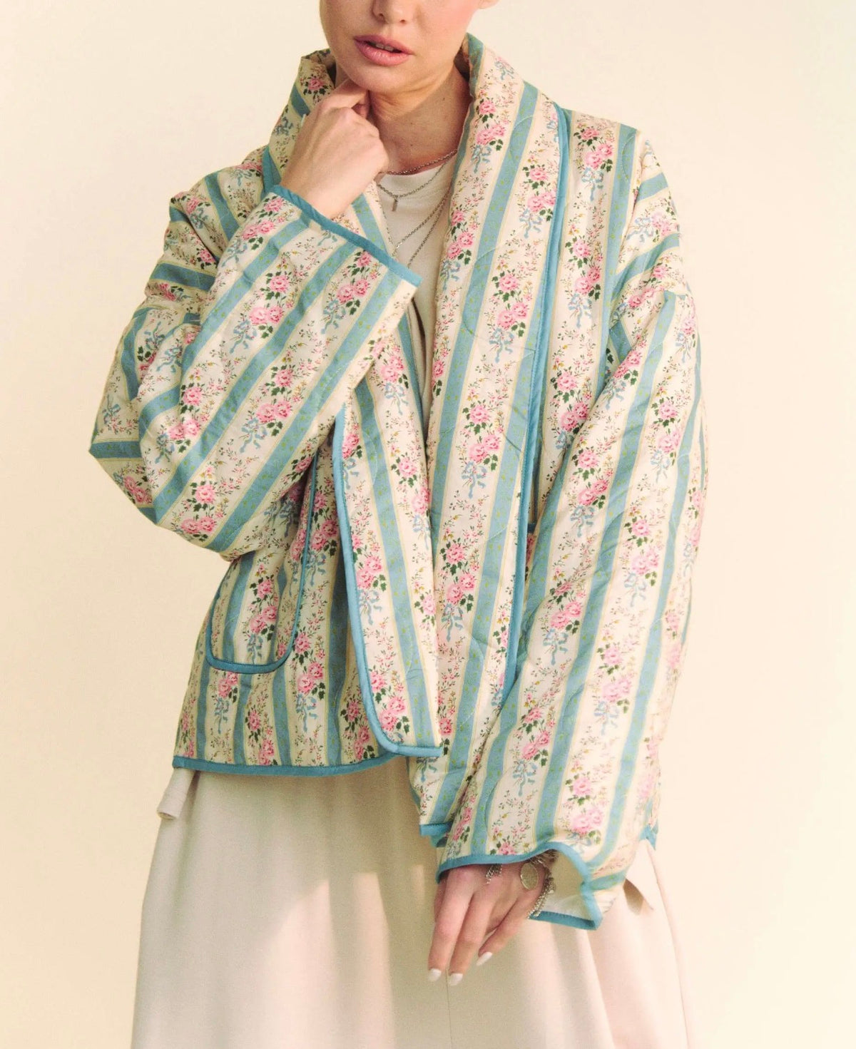 Seaside Bliss Quilted Jacket