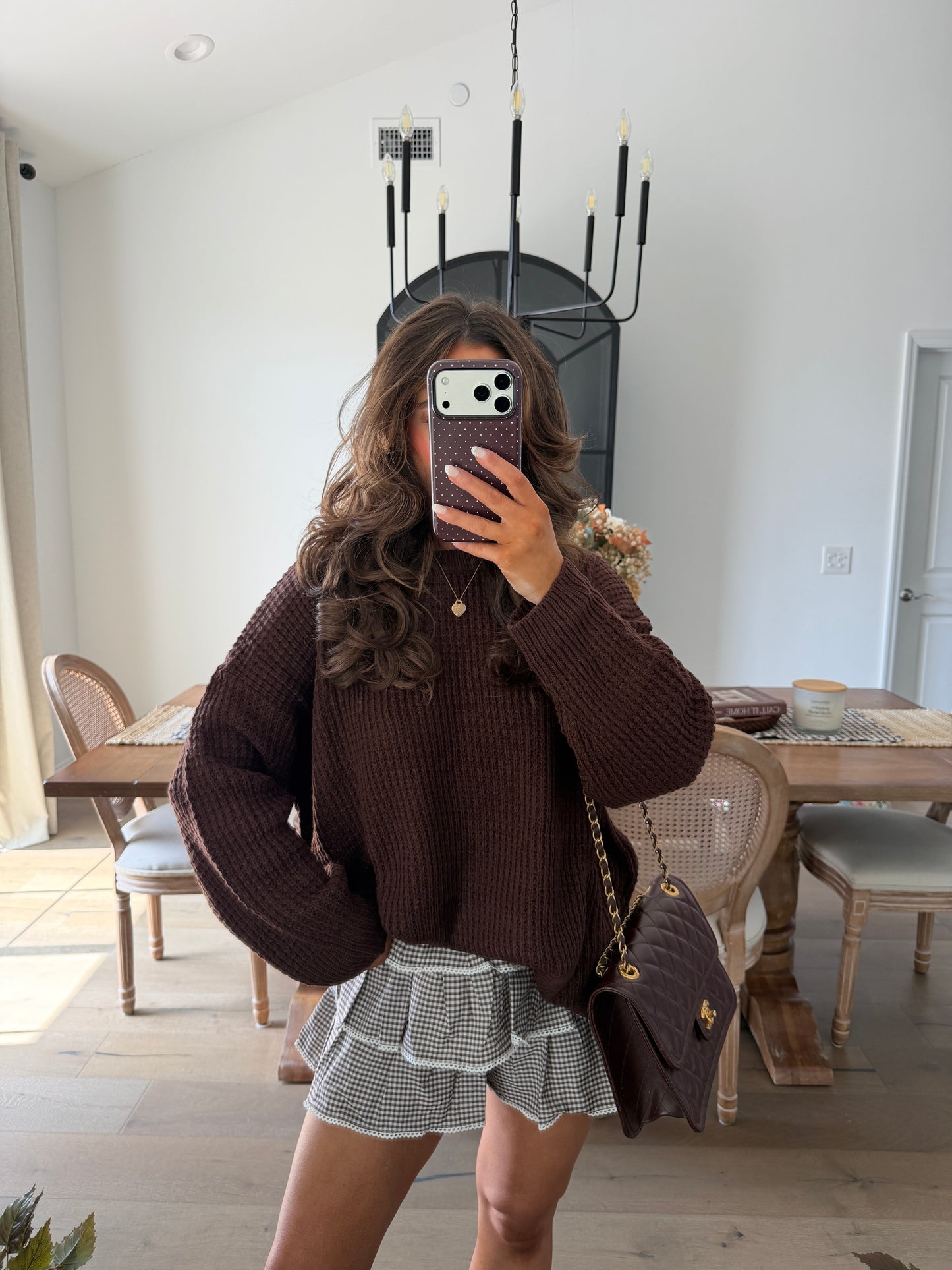Chocolate Chunk Knit