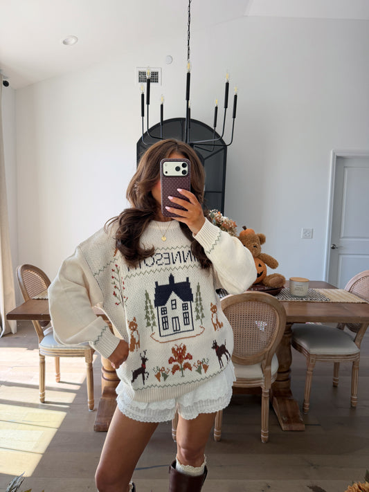 Home For Thanksgiving Sweater RESTOCK