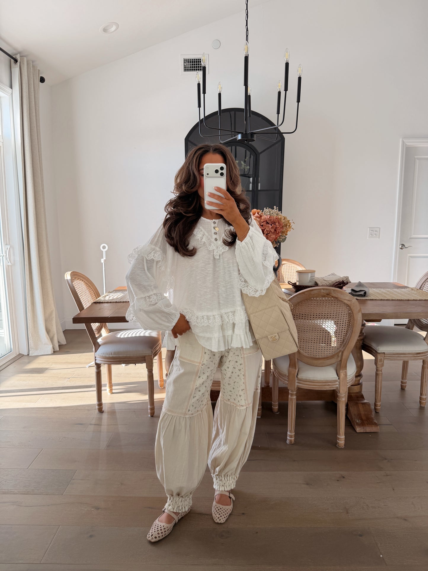 Heirloom Button Top