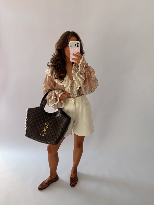 Marshmallow Mom Shorts