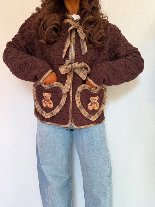 Warm Hugs Beary Darling Cardigan Custom Design (PLEASE READ PRE ORDER DETAILS!)