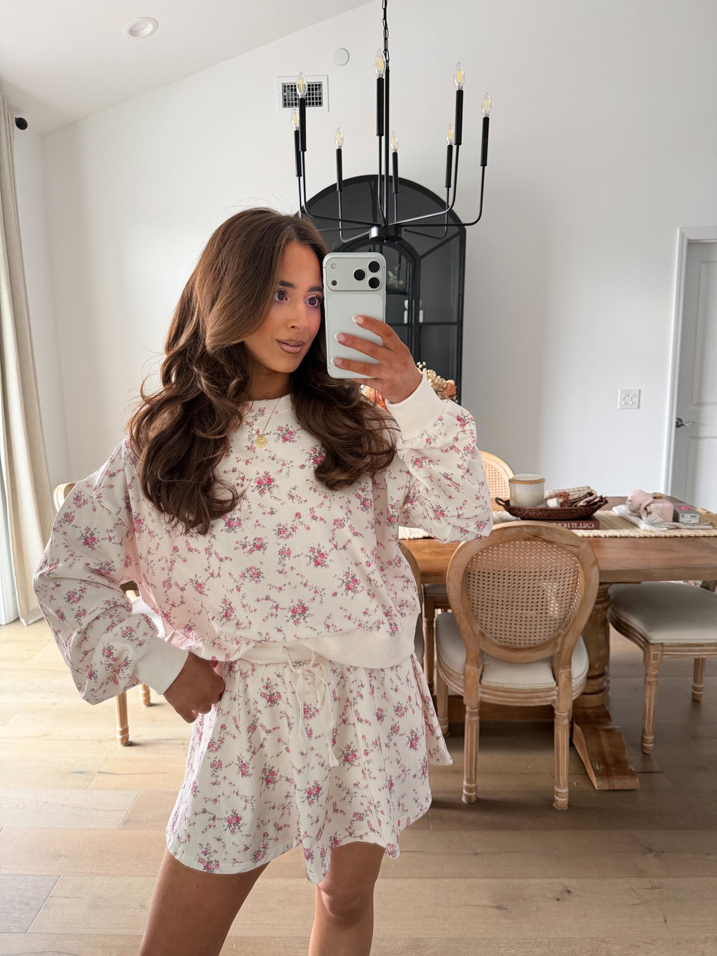 Eloise Floral Skort Set  (can’t restock)