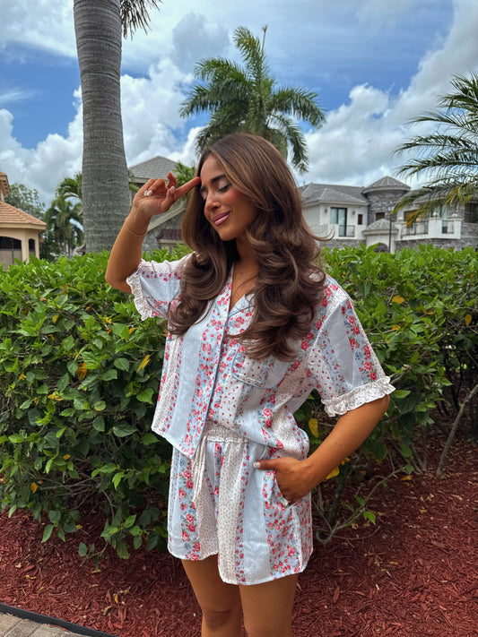 Wellington Dreamy Floral Pj Set
