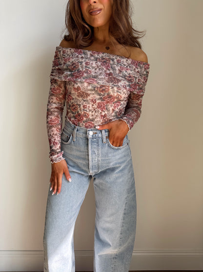 Falling For Florals Bodysuit (pre-order now 8.15)