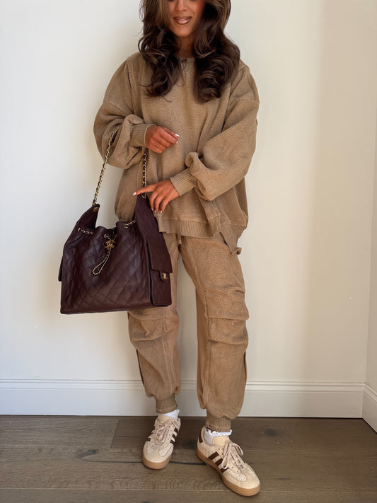 Fleece On The Go Set (Teddy )