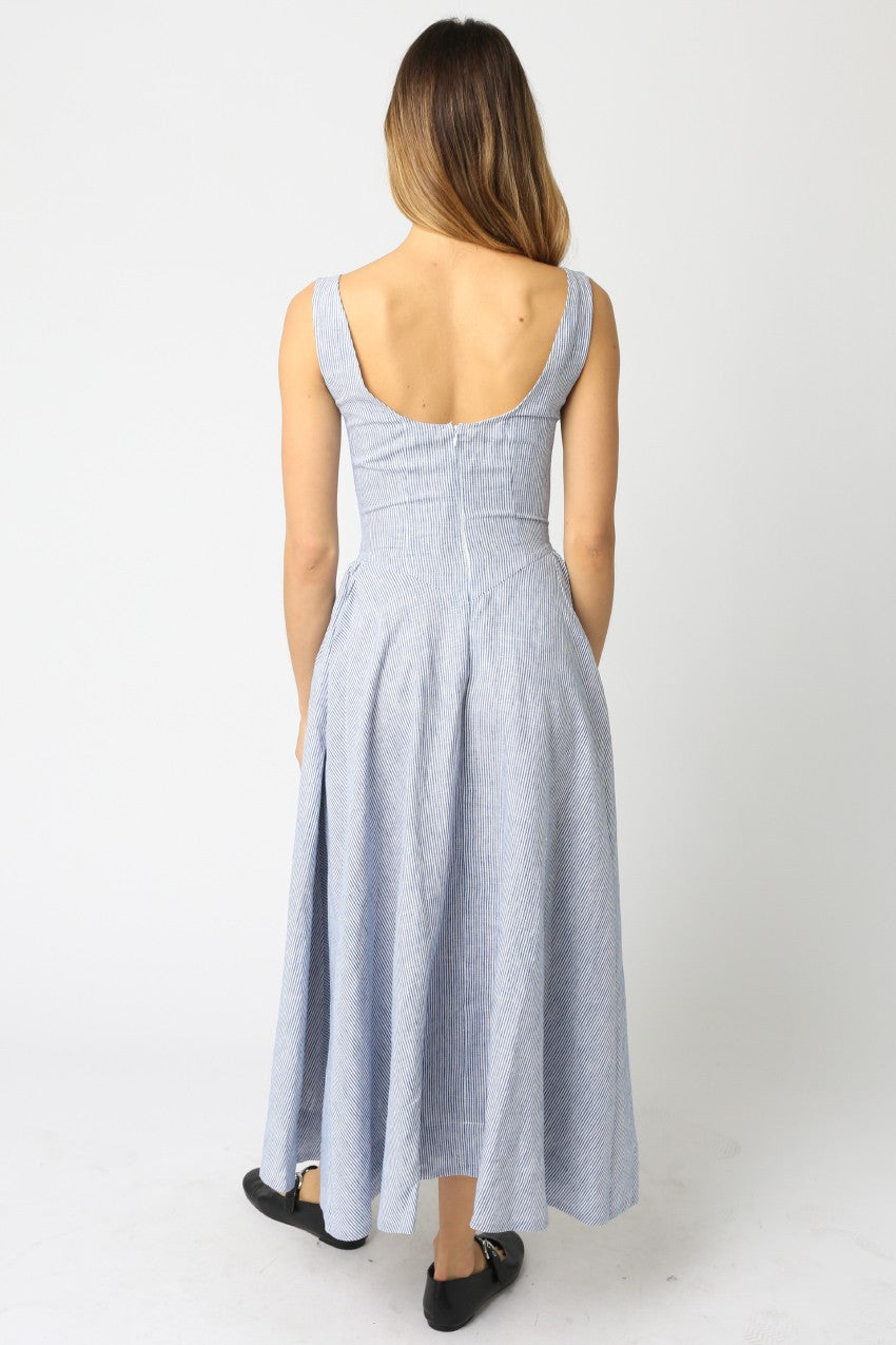 Saltwater Sunset Midi Dress