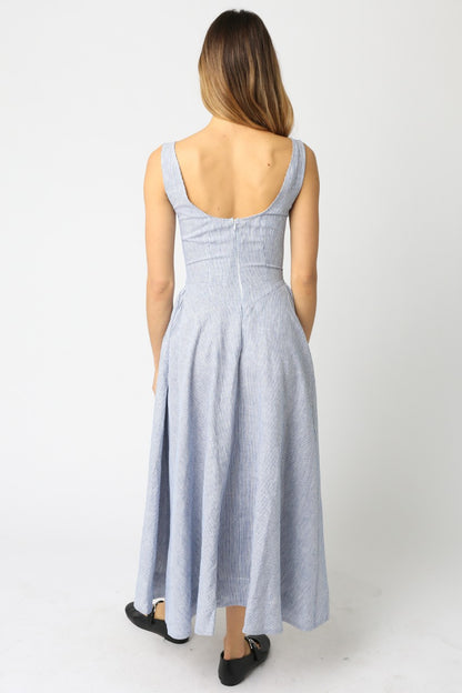 Saltwater Sunset Midi Dress