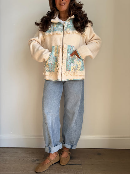 Ruffle Vintage Shabby Chic Darling Cardigan Jacket