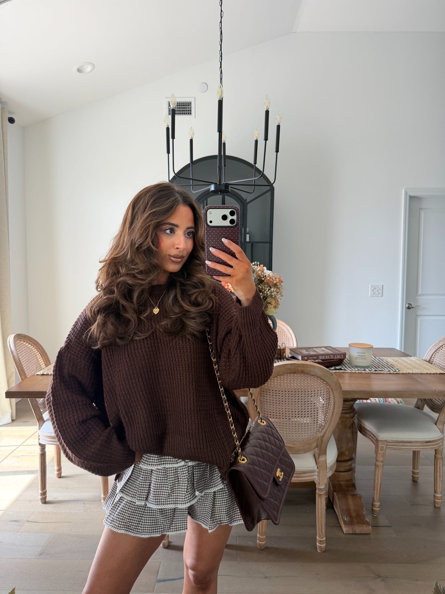 Chocolate Chunk Knit