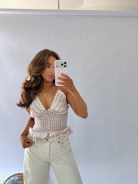 East End Daydream Top (Pink)
