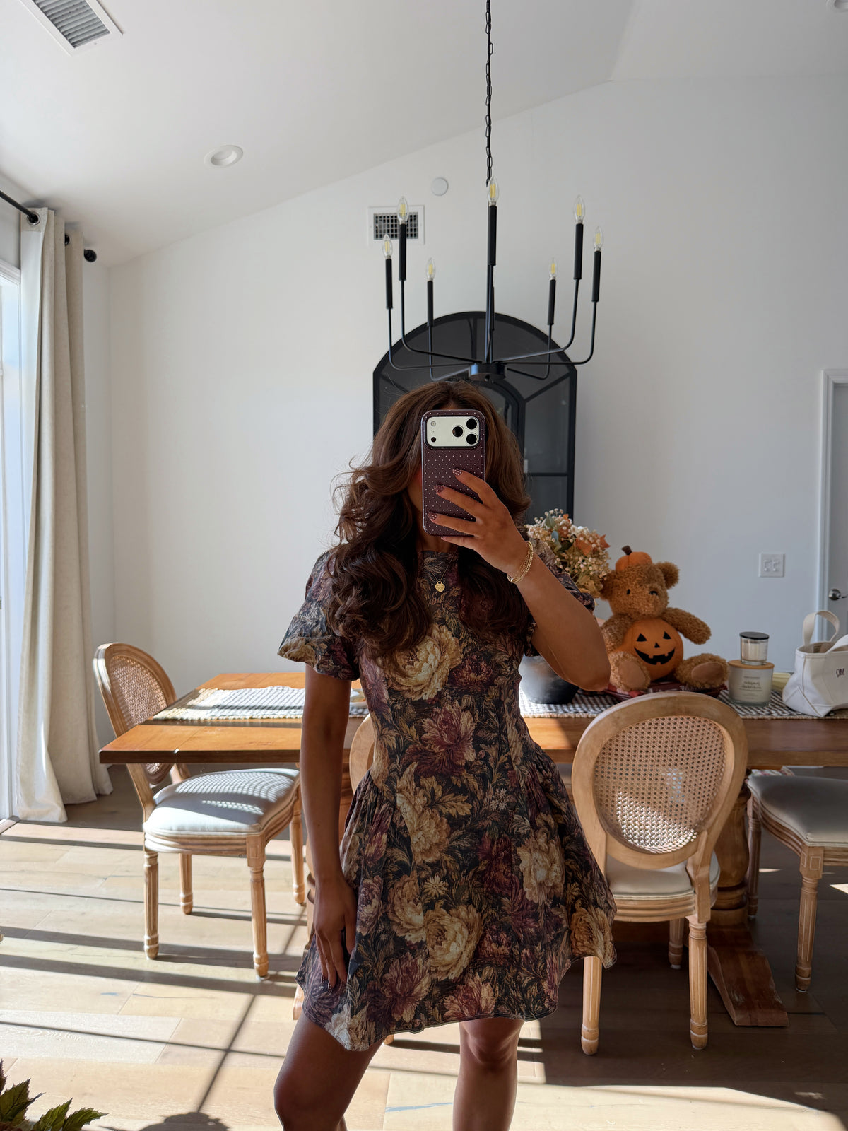 Pecan Darling Mini Dress can’t restck