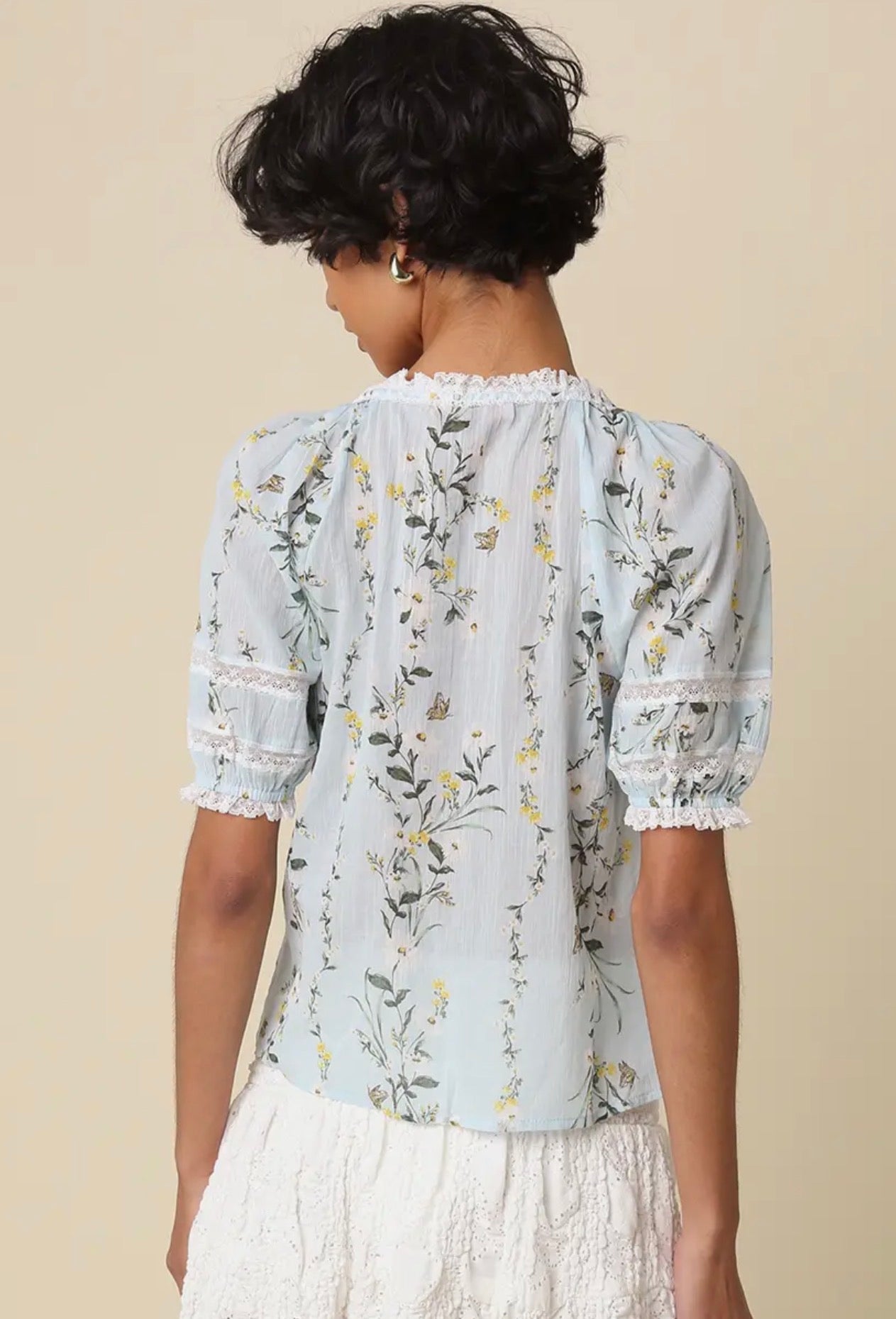 Mariela Floral Blouse Top