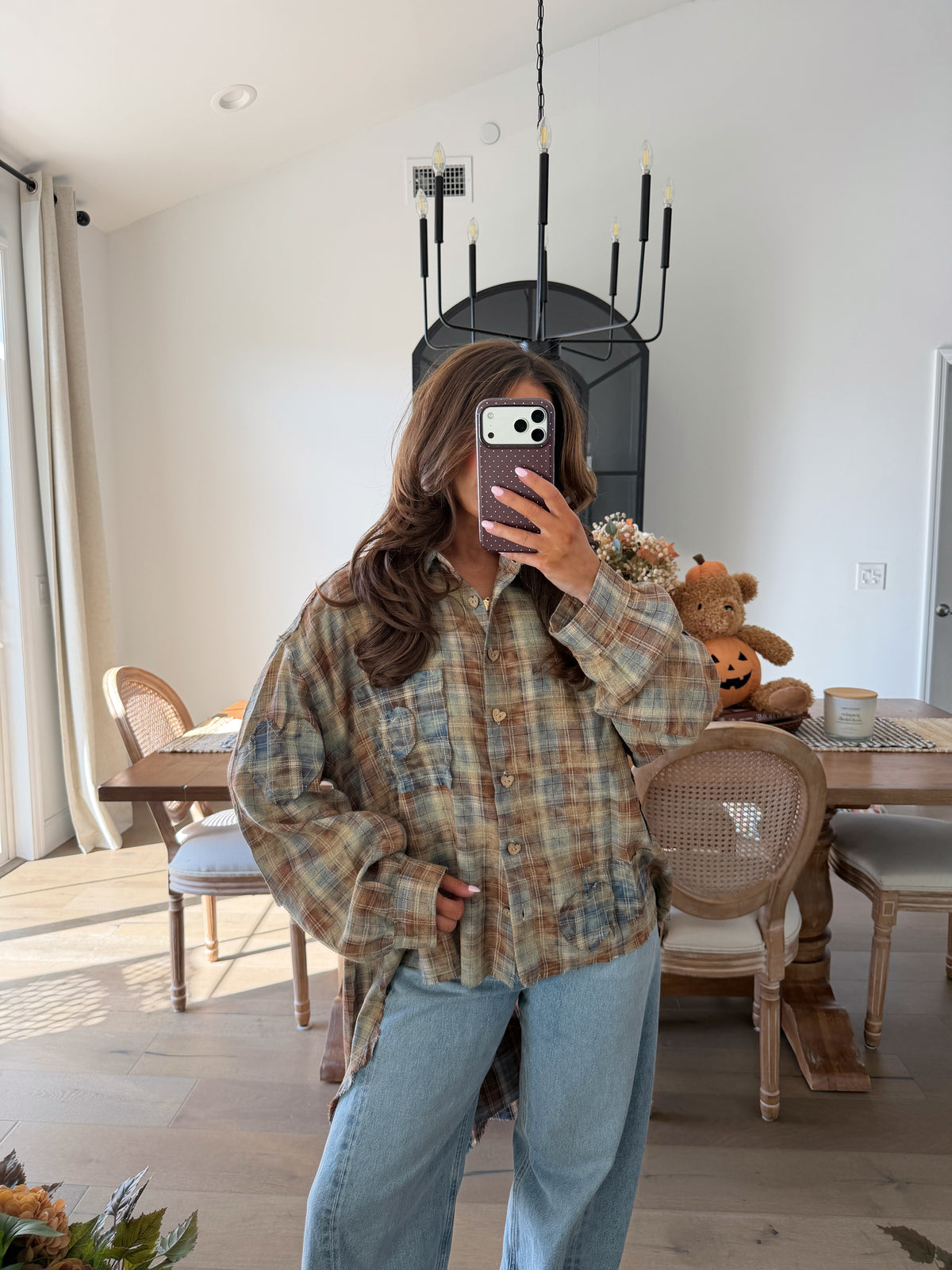 Heart Harvest Flannel (can’t restock)