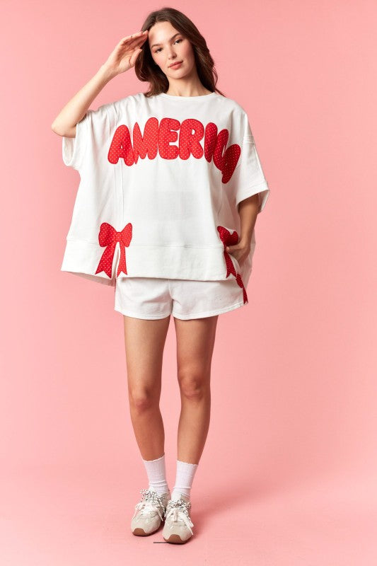 Americana & Bow Dot Set