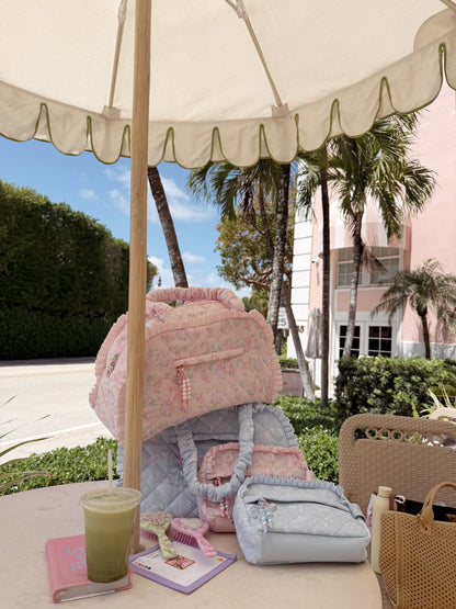 Cotton Candy Vintage Sorbet Floral Bag (Candy Pink)