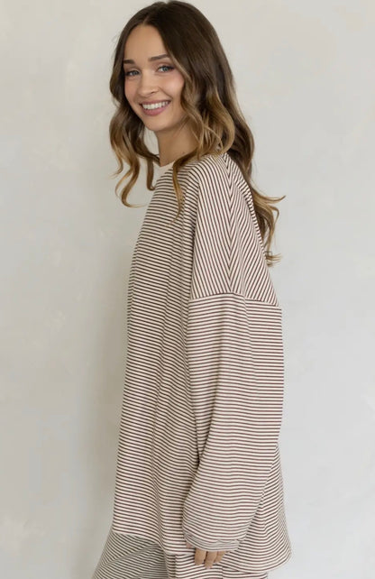 Sophie Striped Set (Chocolate Chip Cookie Dough)