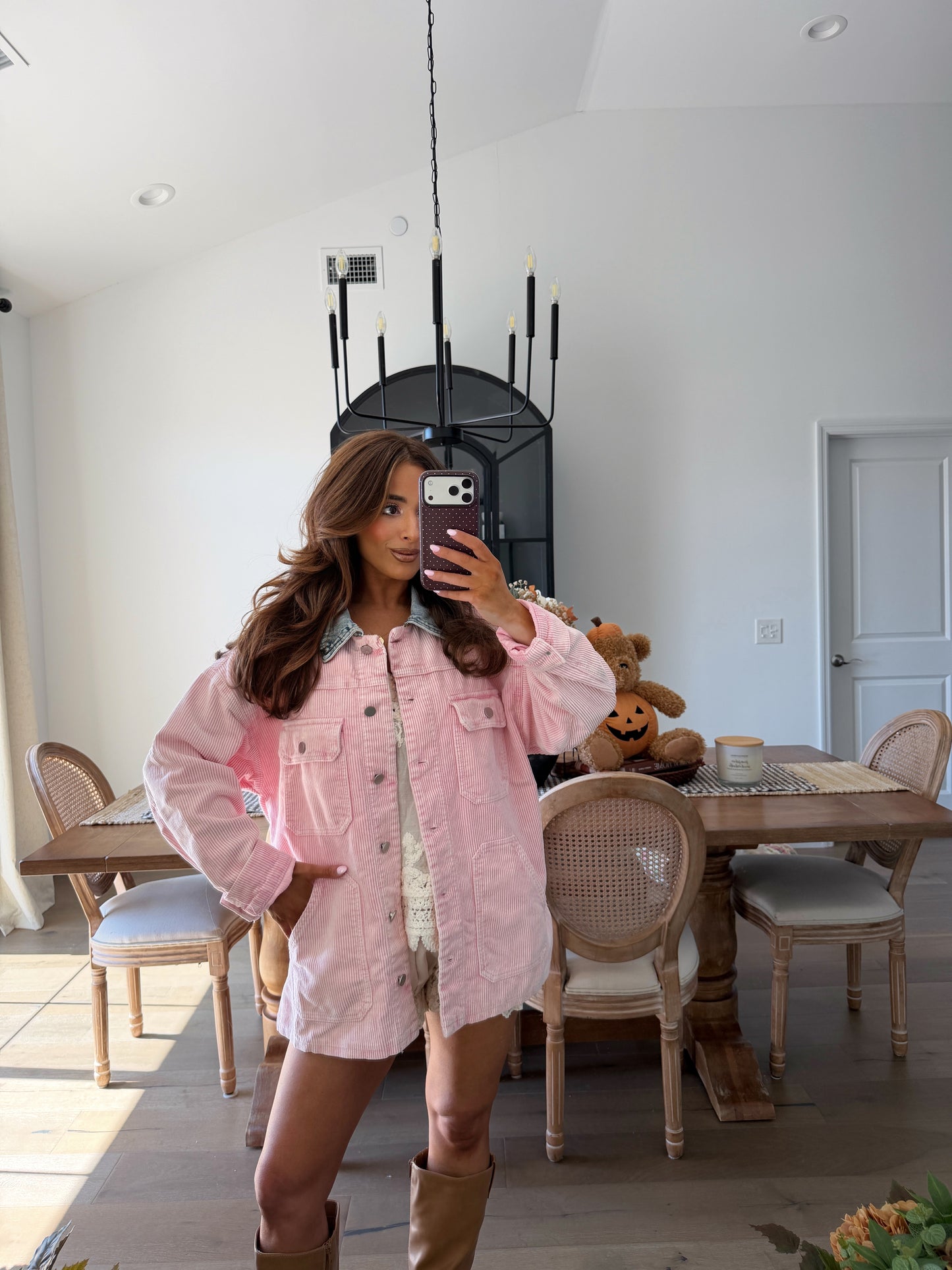 Rosy Ranch Barn Jacket NO RESTOCKS