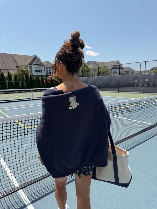 Do Not Disturb Teddy Bear Crewneck