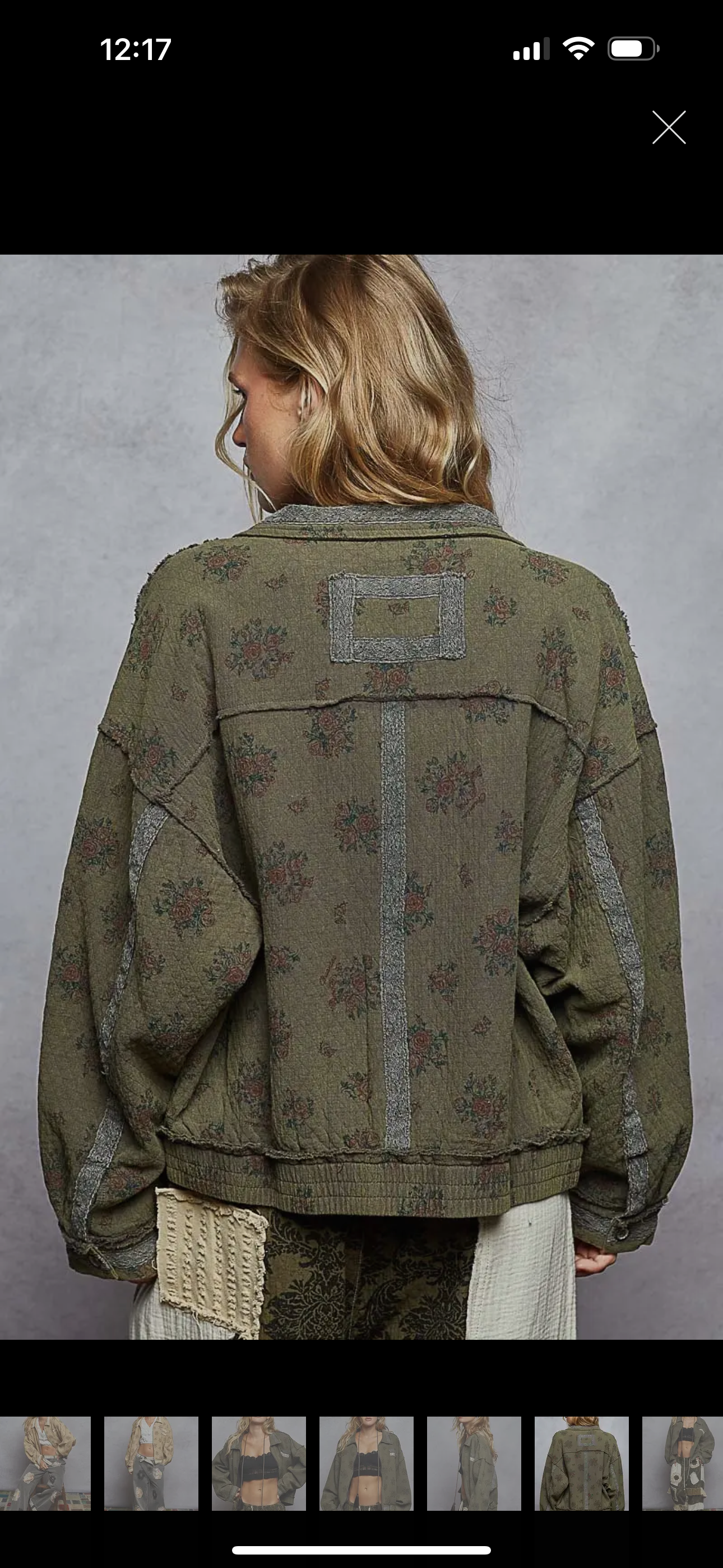Willow Ivy Olive Jacket