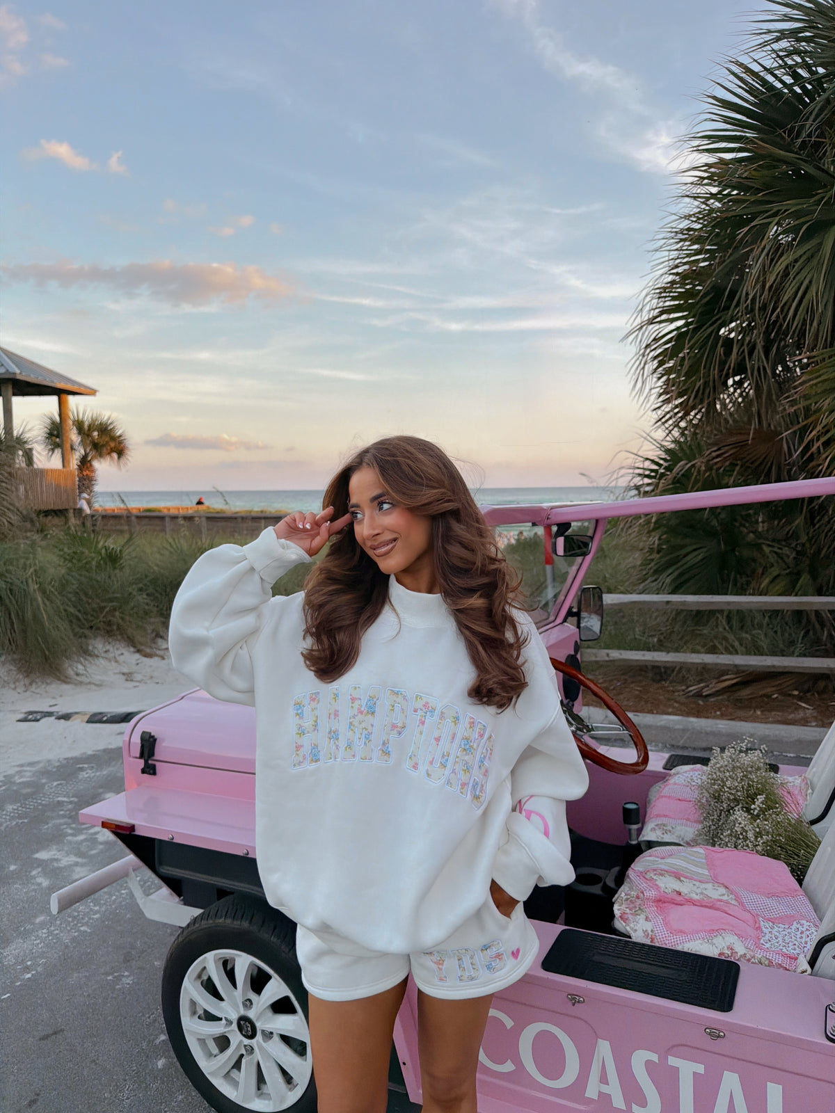 Hamptons Mockneck (Cotton Candy Skies) PRE ORDER