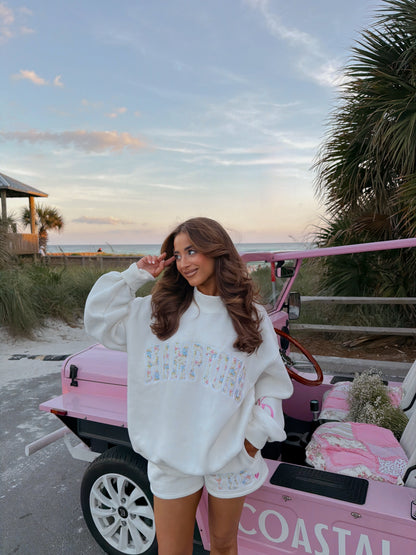 Hamptons Mockneck (Cotton Candy Skies) PRE ORDER